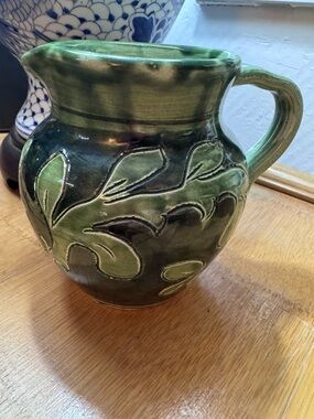 Mancer made in Italy pitcher. Like new, 5 1/2 inches